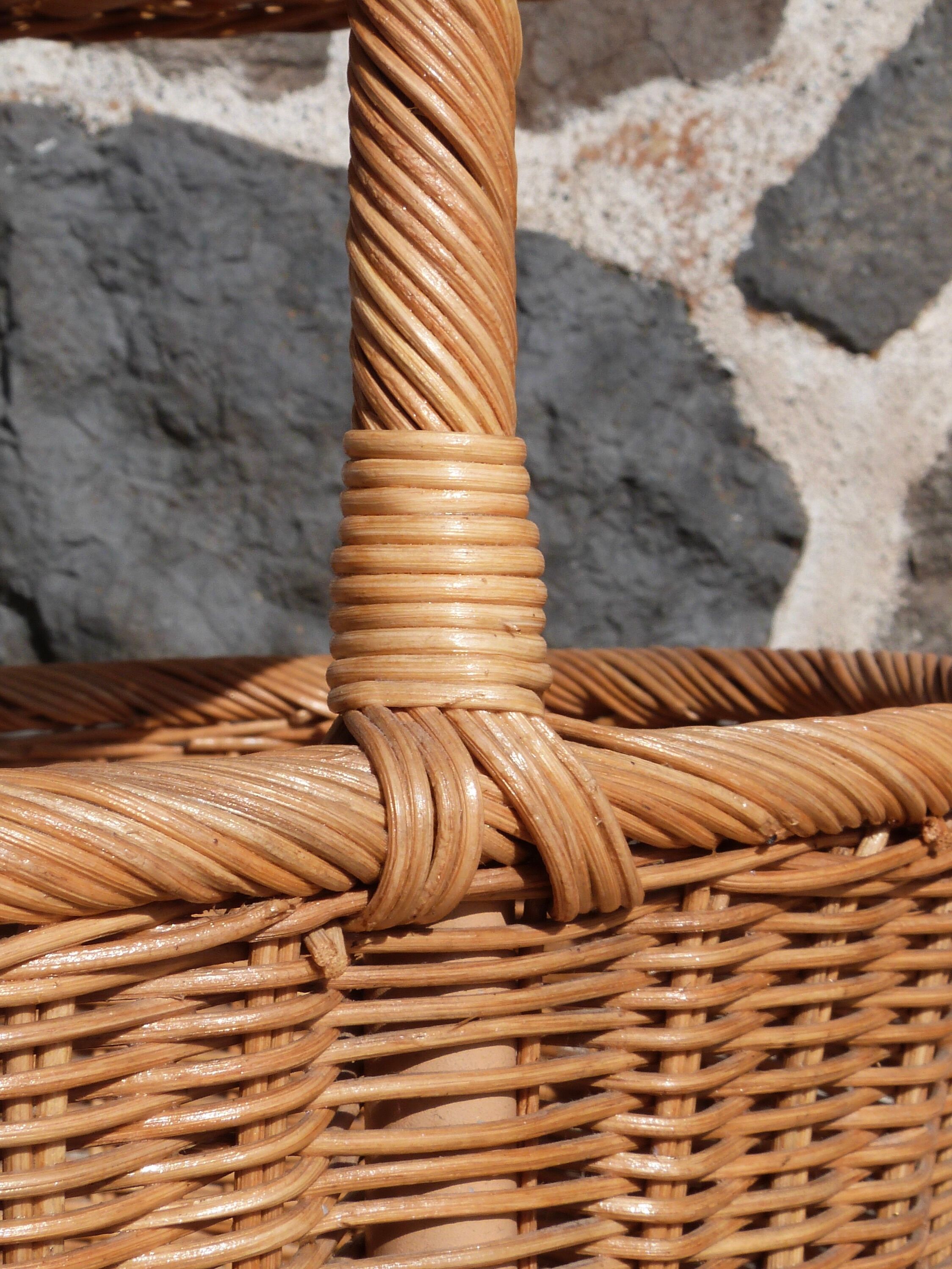 Rattan basket