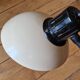 ALUMINOR white metal desk saucer lamp circa 1970