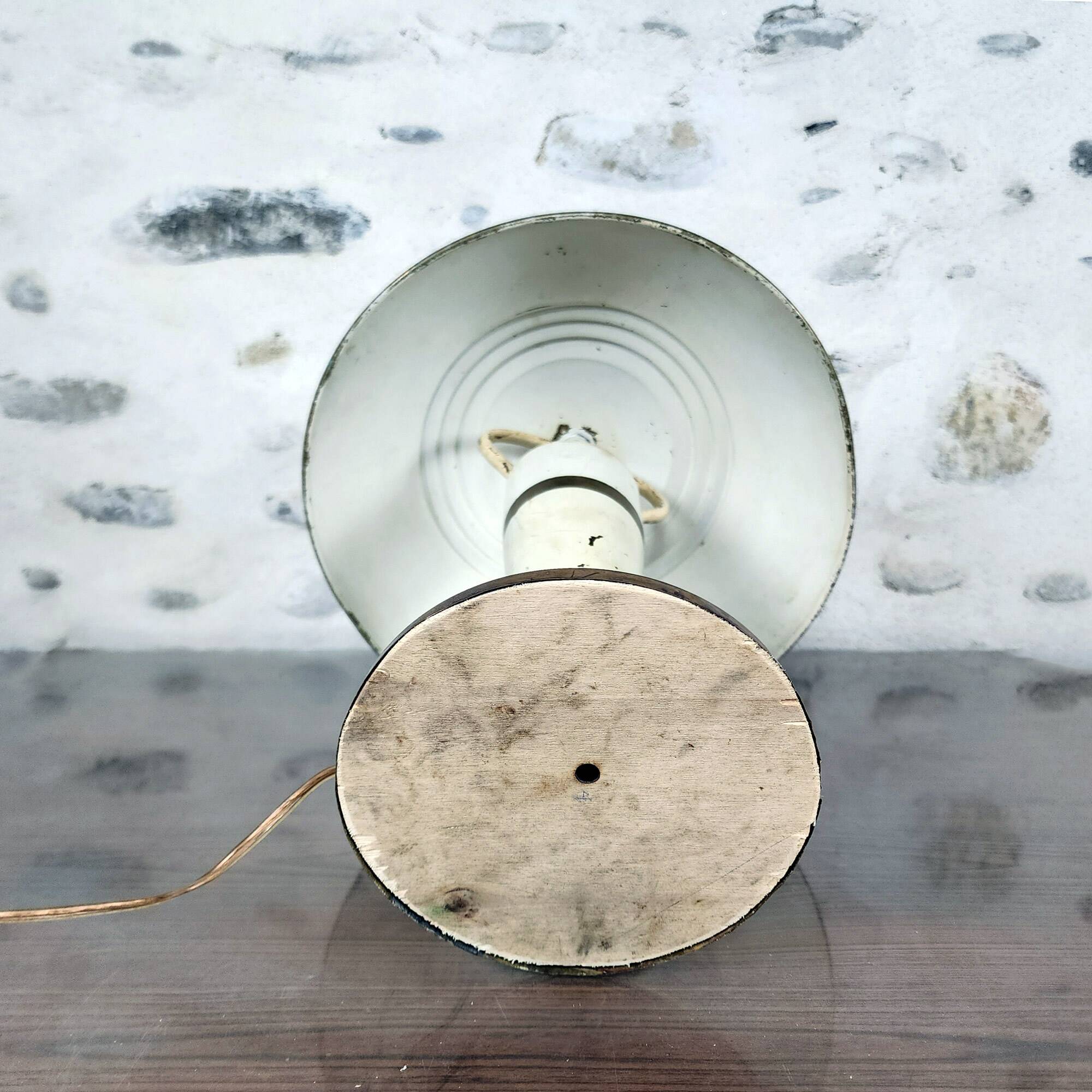 Champigno sheet metal lamp from the 1930s