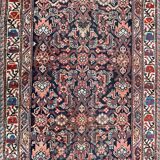 Tapis ancien persan Malayer Hamadan couloir 90x500 cm