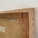 Cubist oil on canvas by Elisabeth Ronget