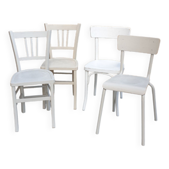 Ensemble de 4 chaises bistrot