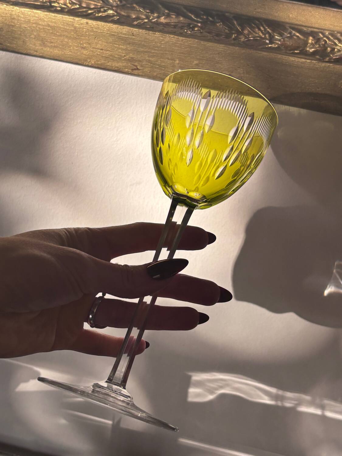 1 Verre Baccarat m. Molière - Roemer glass