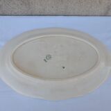 Oval plate in Villeroy & Boch earthenware model 1562 L 45.5 cm