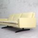 Mid-Century Scandinavian Leather Sofa, 1960s