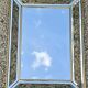 Miroir De Venise avec verre gravé decor floral