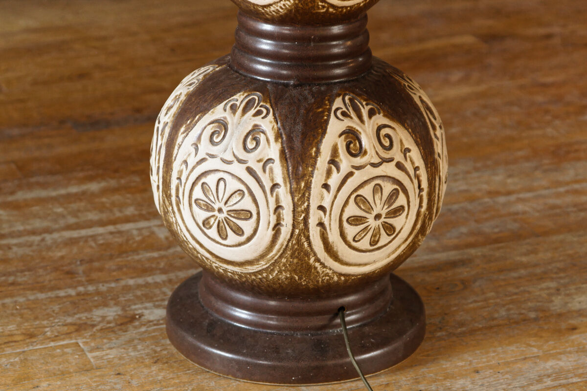 Ceramic lamp, West Germany