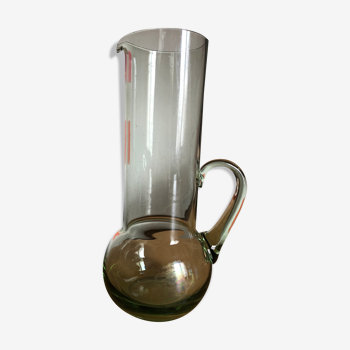 Carafe en verre bullé de Sarnen