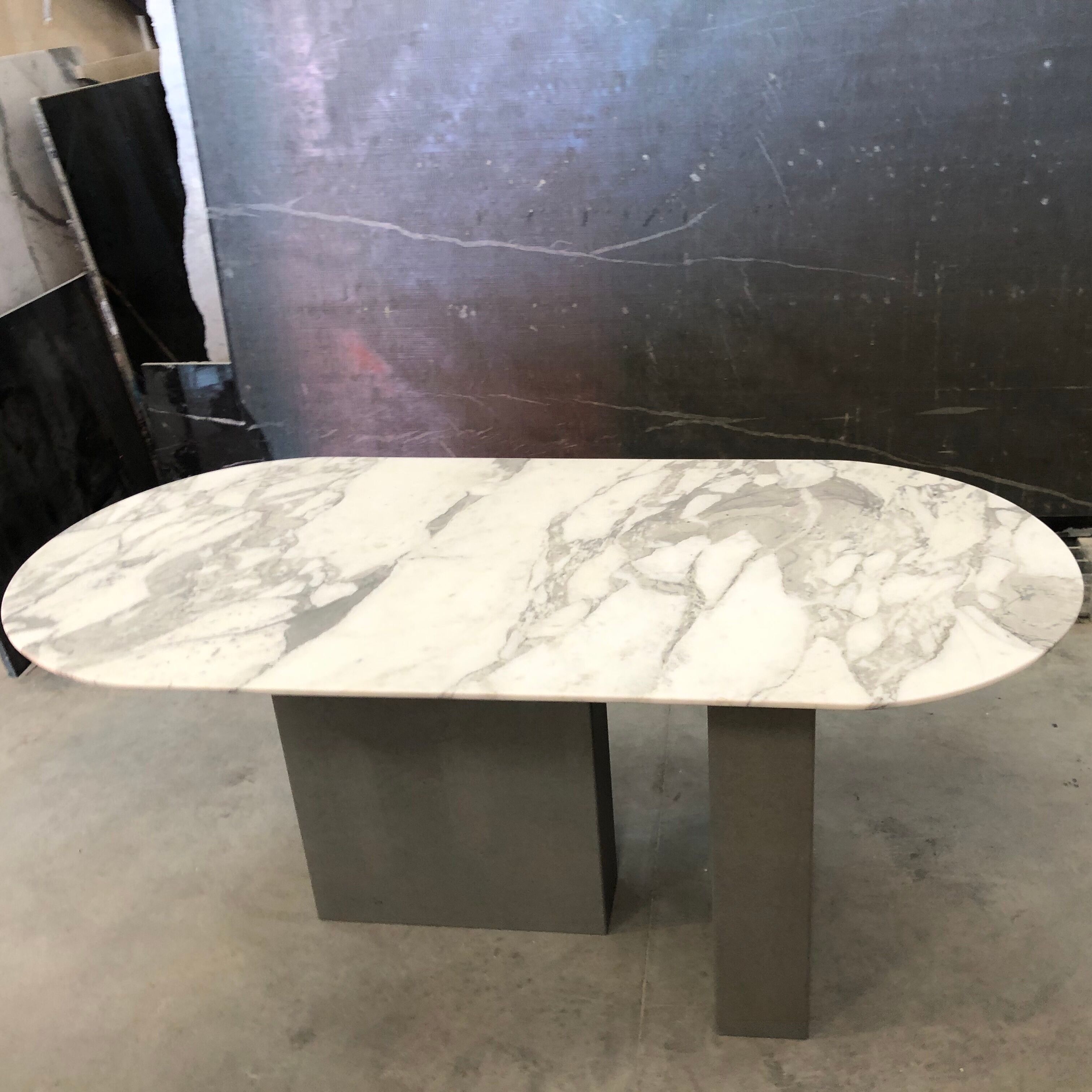 Marble dining table
