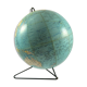 Globe girard and cardboard bar plastifies 1950 1960 pied metal