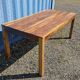 Rectangular teak dining table