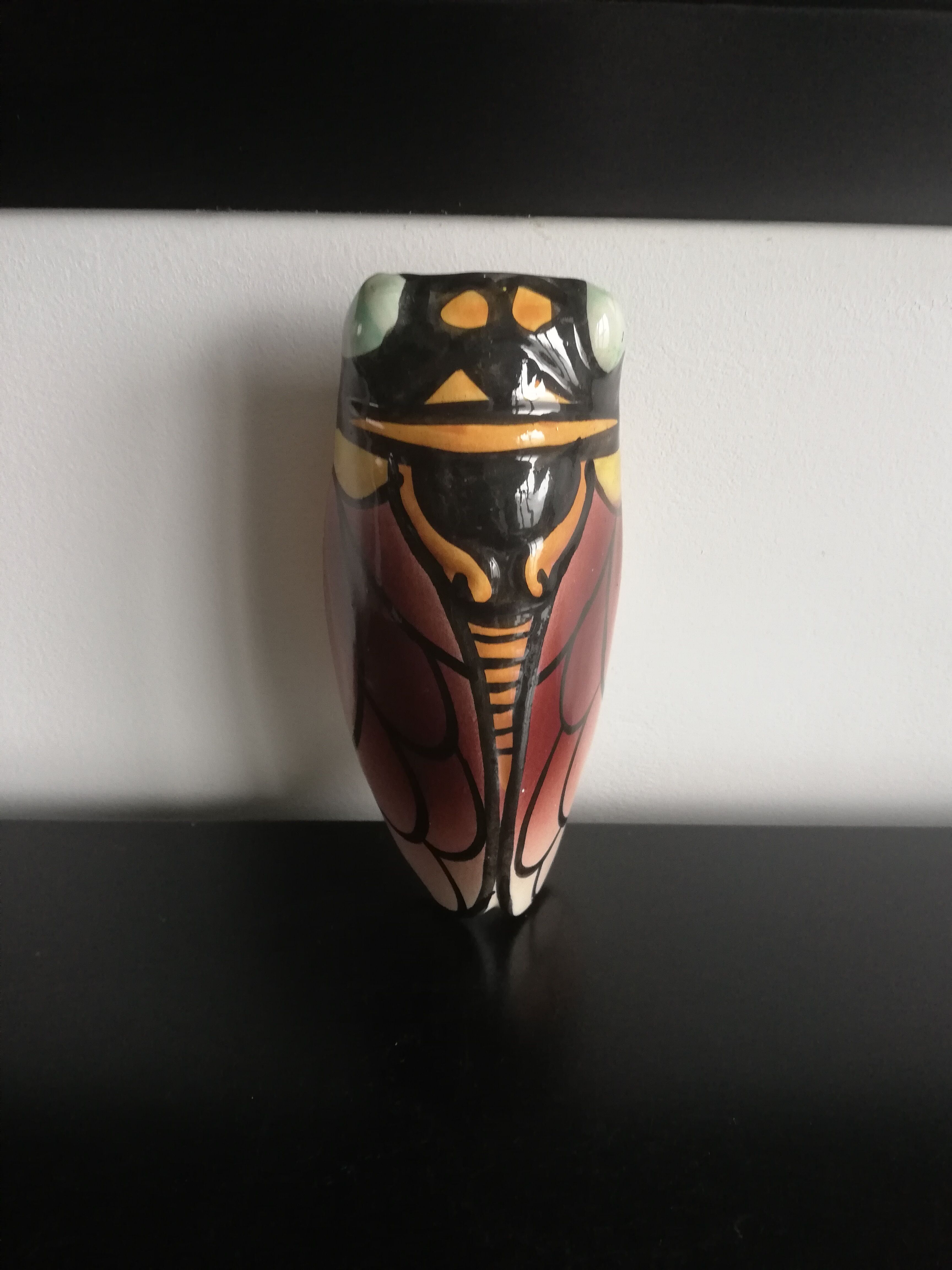 Bouquetiere Cigale Jean Massier Vallauris