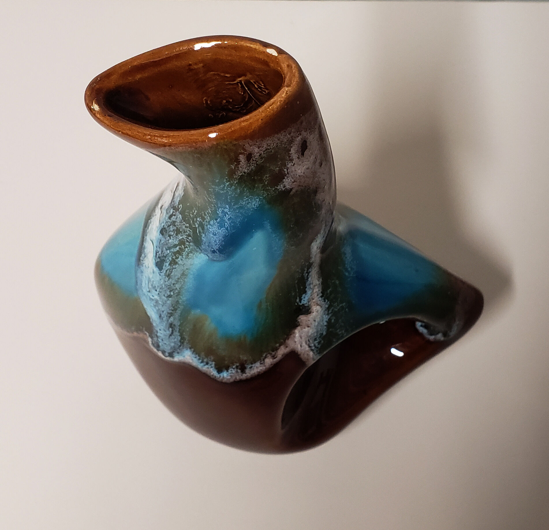 Zoomorphic sandstone vase