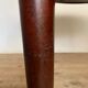 Vintage Scandinavian round table in Rio rosewood