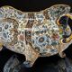 Jardinière en faience de Gien XIXeme decor Persan