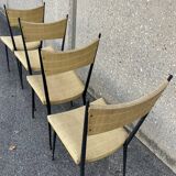 4 chairs Vintage Colette Gueden