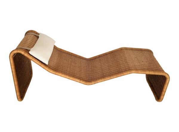 Chaise longue P3S de Tito Agnoli pour Pierantonio Bonacina, Italie années 60