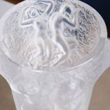 Seau à Champagne Vase “ganymède” En Cristal Par Lalique, XXe Siècle