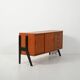 Two-tone Scandinavian 1960s small sideboard