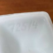 Vintage white porcelain vase from KPM Royal Porcelain, 1970s.