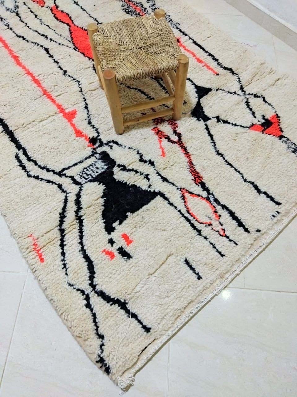 Moroccan berber carpet 232x145cm