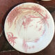 6 dessert plates views of orient rose