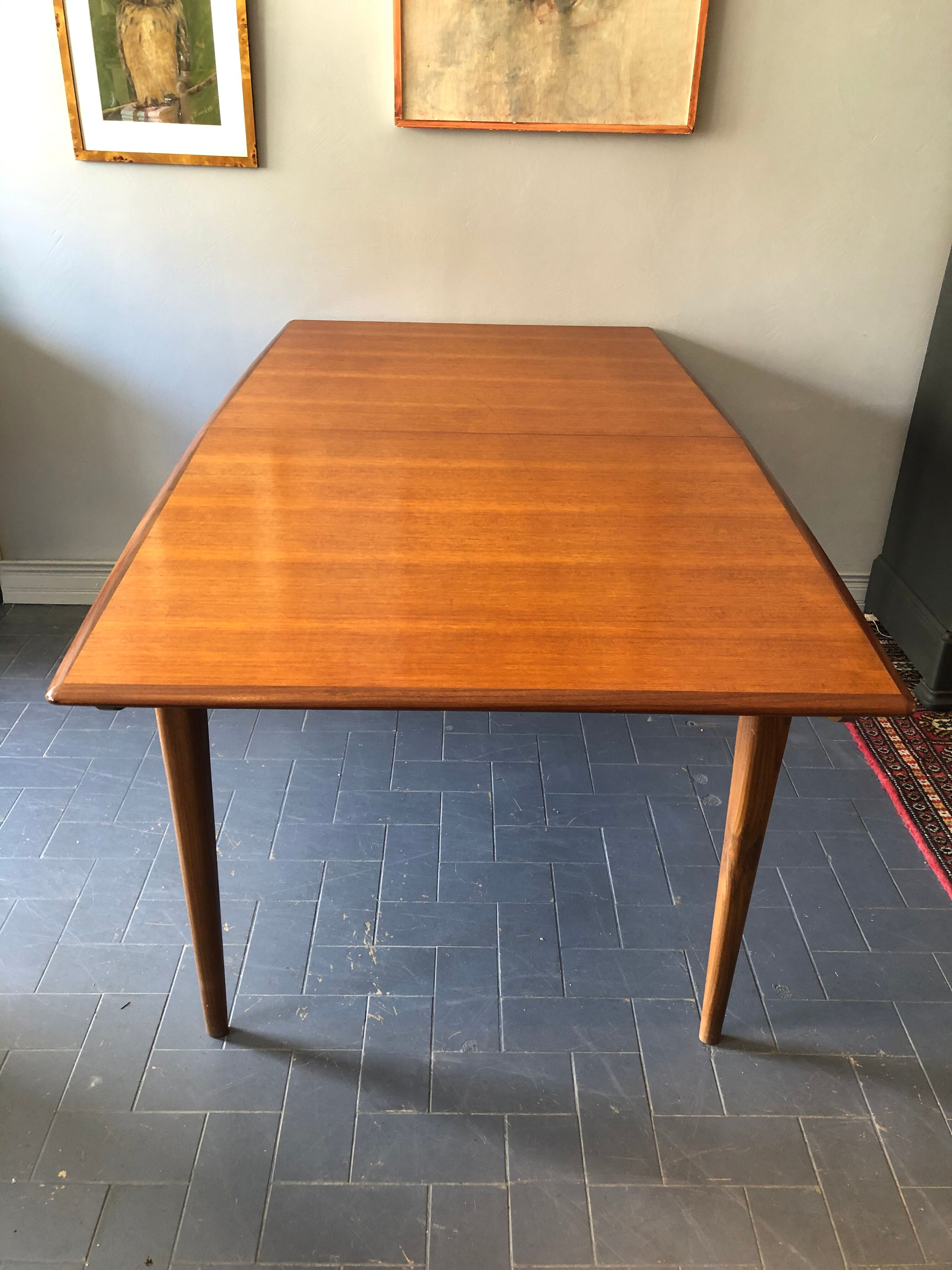 Scandinavian extension table 160/90 or 240/90 cm