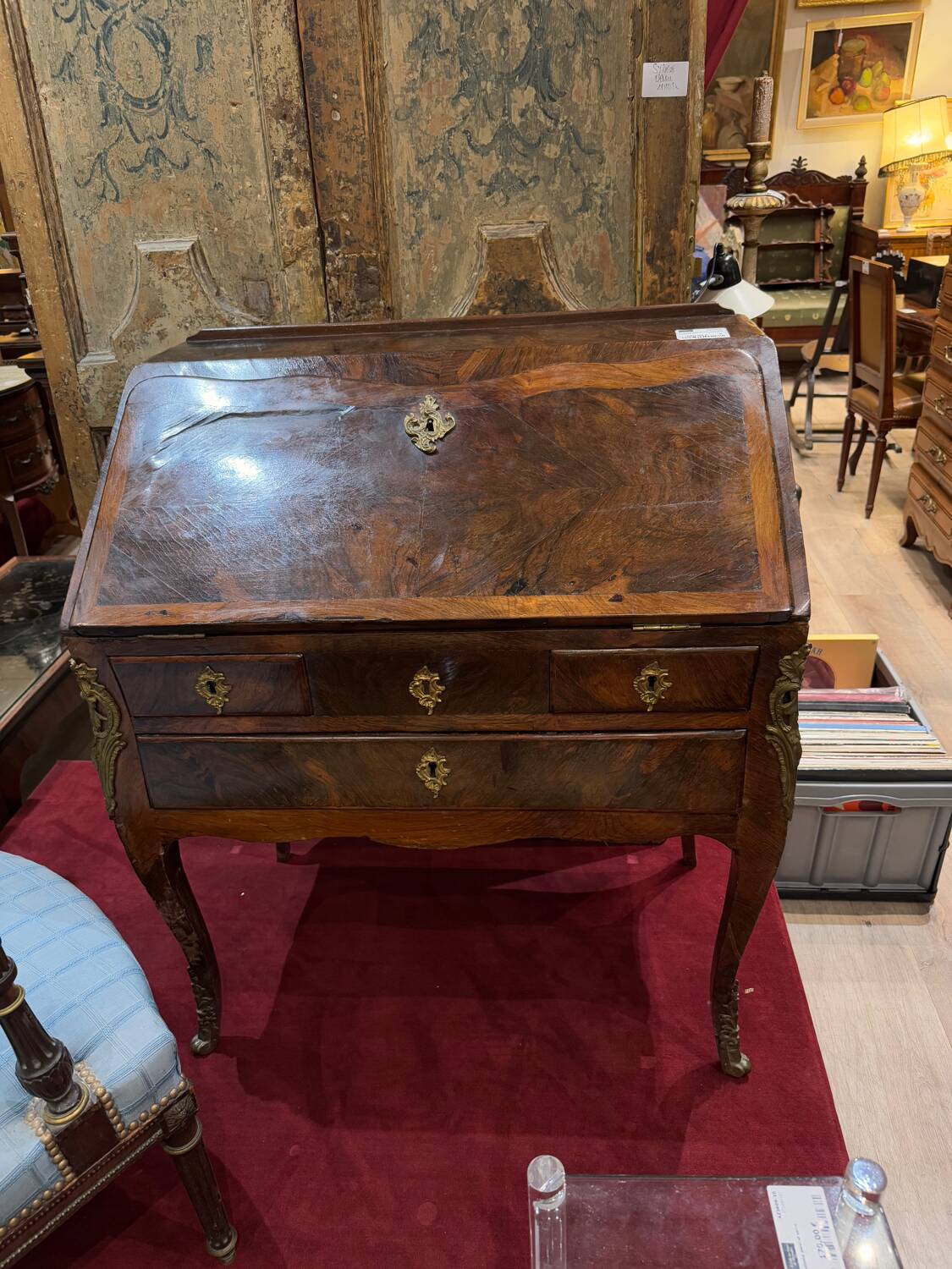 Bureau de pente