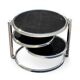 Leitmotiv-Swivel 3-tier coffee table