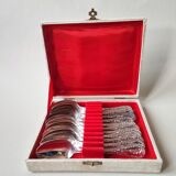 Silver plated teaspoons