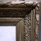 Old framed table