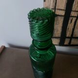 Italian vintage glass bottle