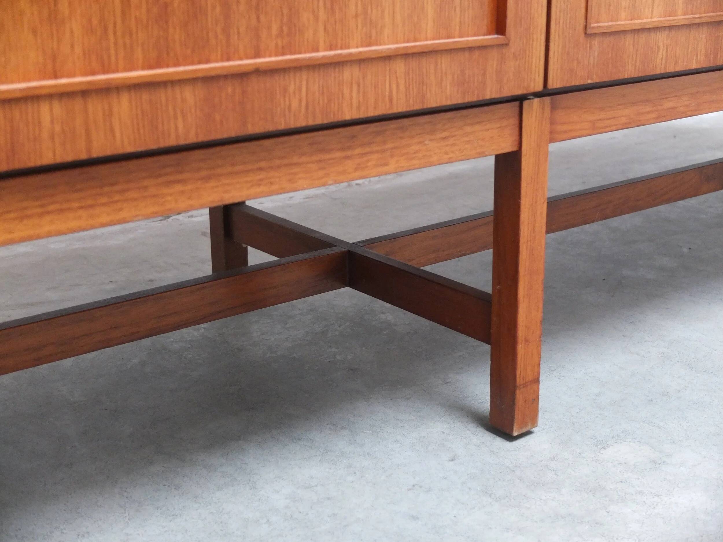 Large decorative sideboard by Oswald Vermaercke for V-Form, 1966