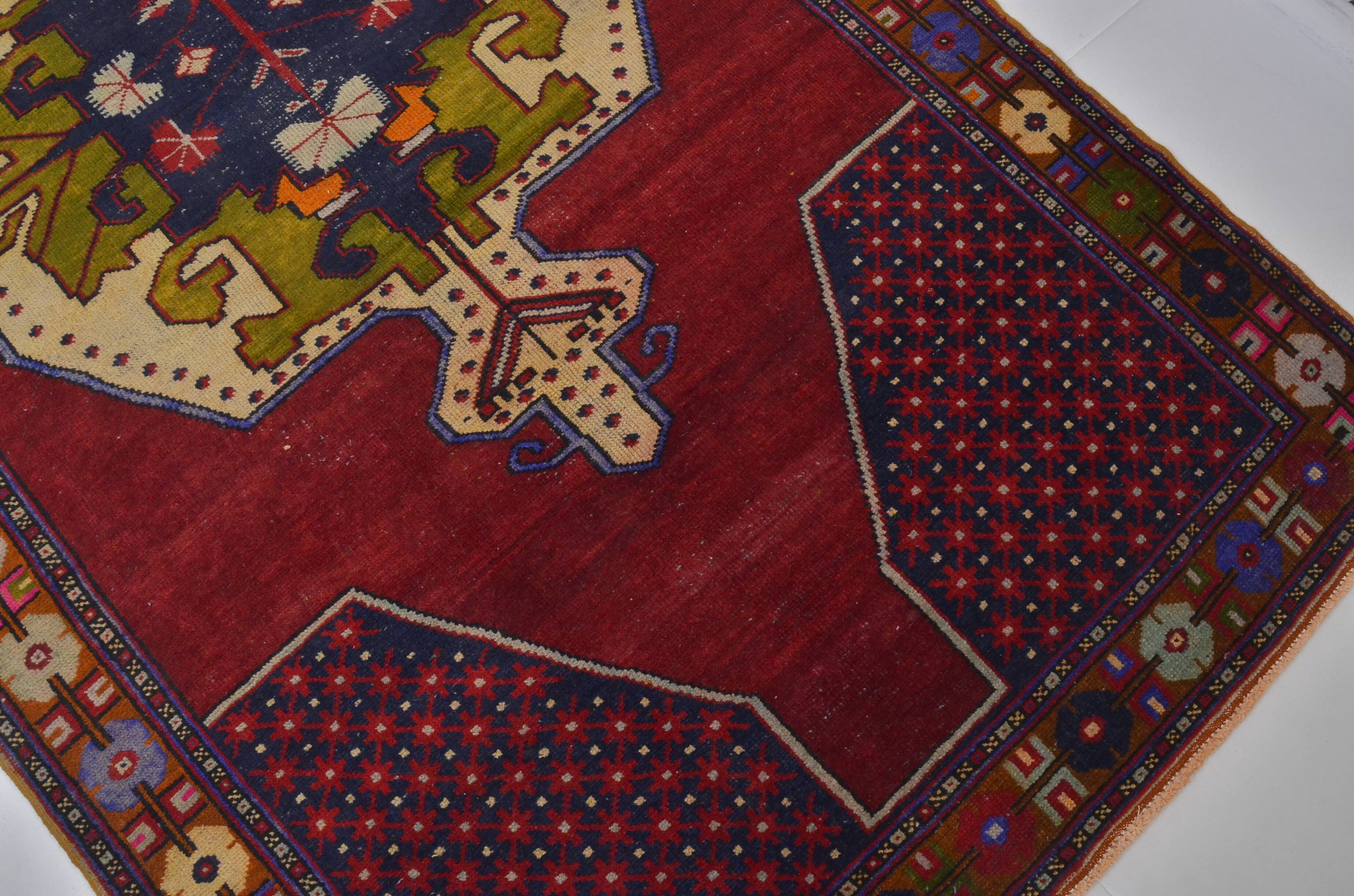 Oushak Vintage Anatolian Carpet sku a15