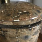 Lampe en pierre vintage