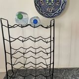 Vintage black bottle holder