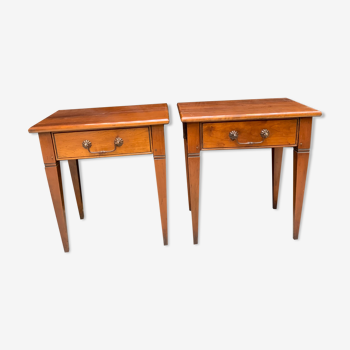Pair of bedside art and furniture of France