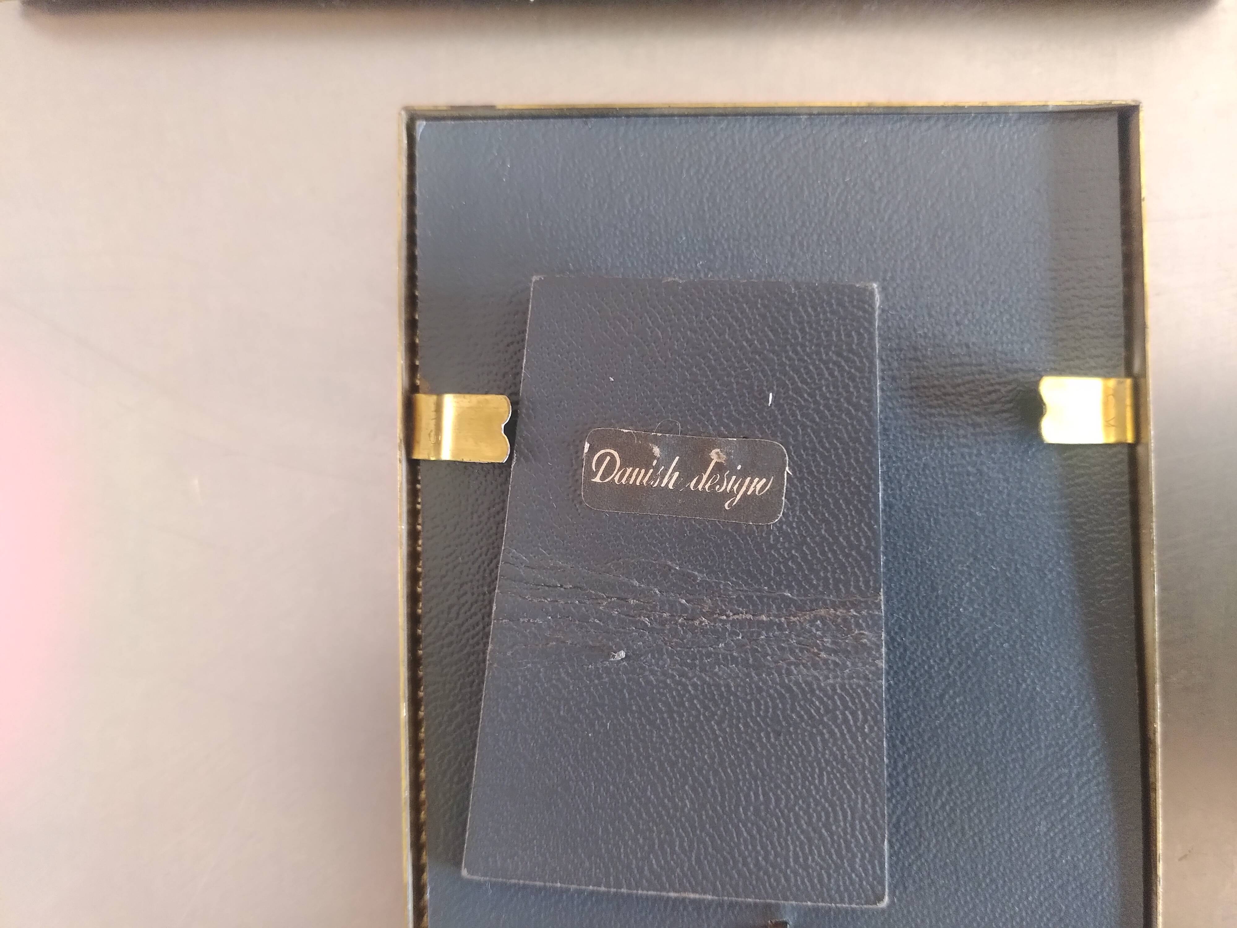 Set of 4 Danish photo frames 40s