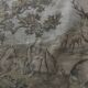 Renaissance-style tapestry with animal motifs, 20th century.