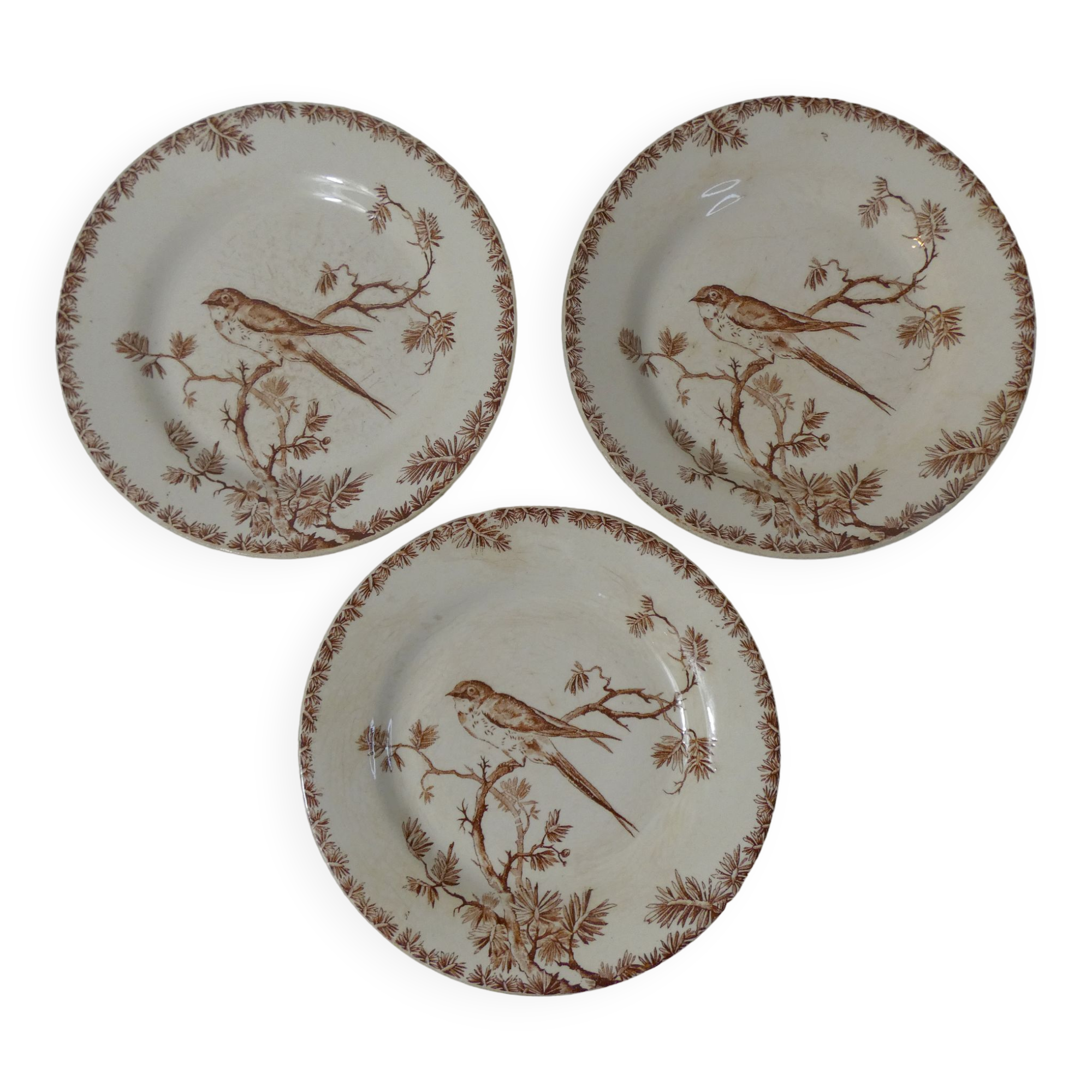Terre de fer gien 3 flat plates provencal