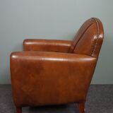 Sheep leather armchair