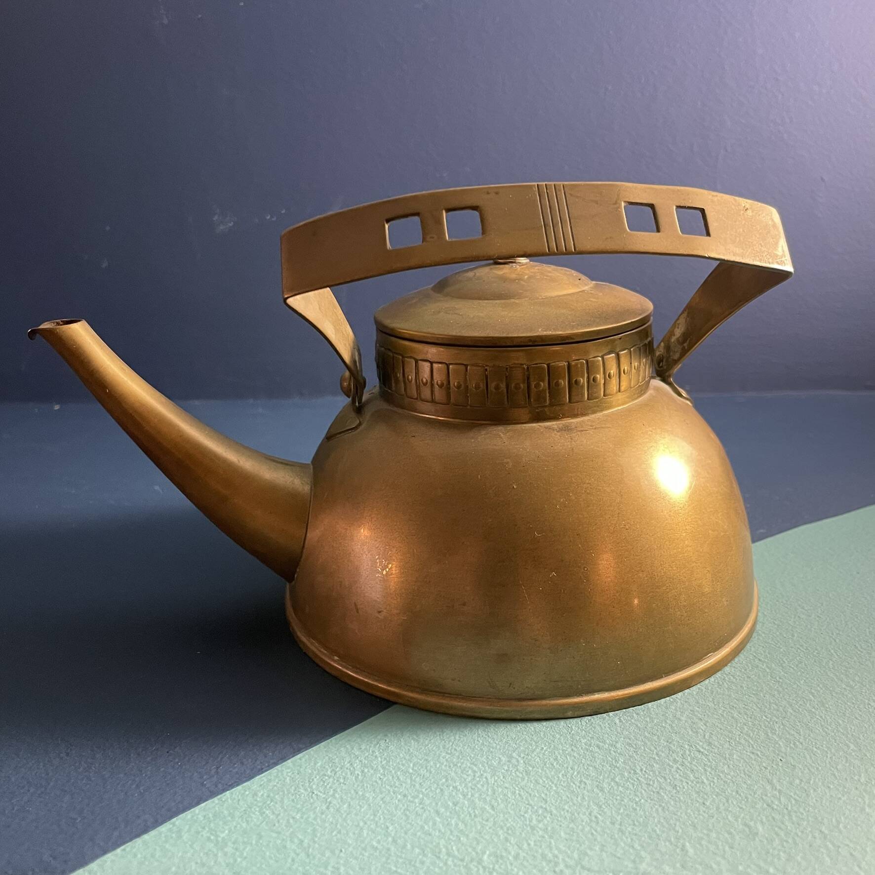 Samovar and Austrian Secession Teapot – Art Nouveau Set