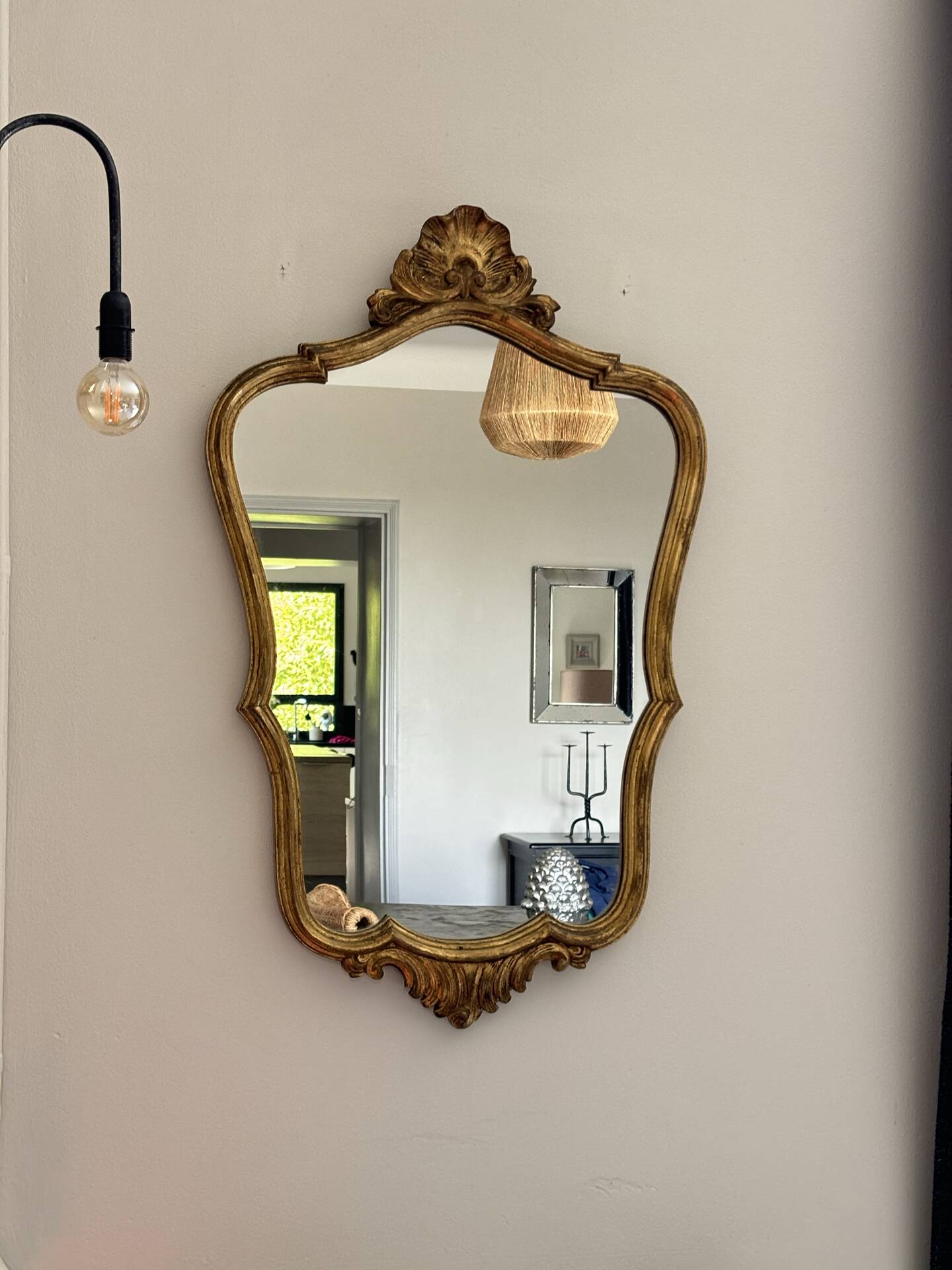 Louis XV style mirror
