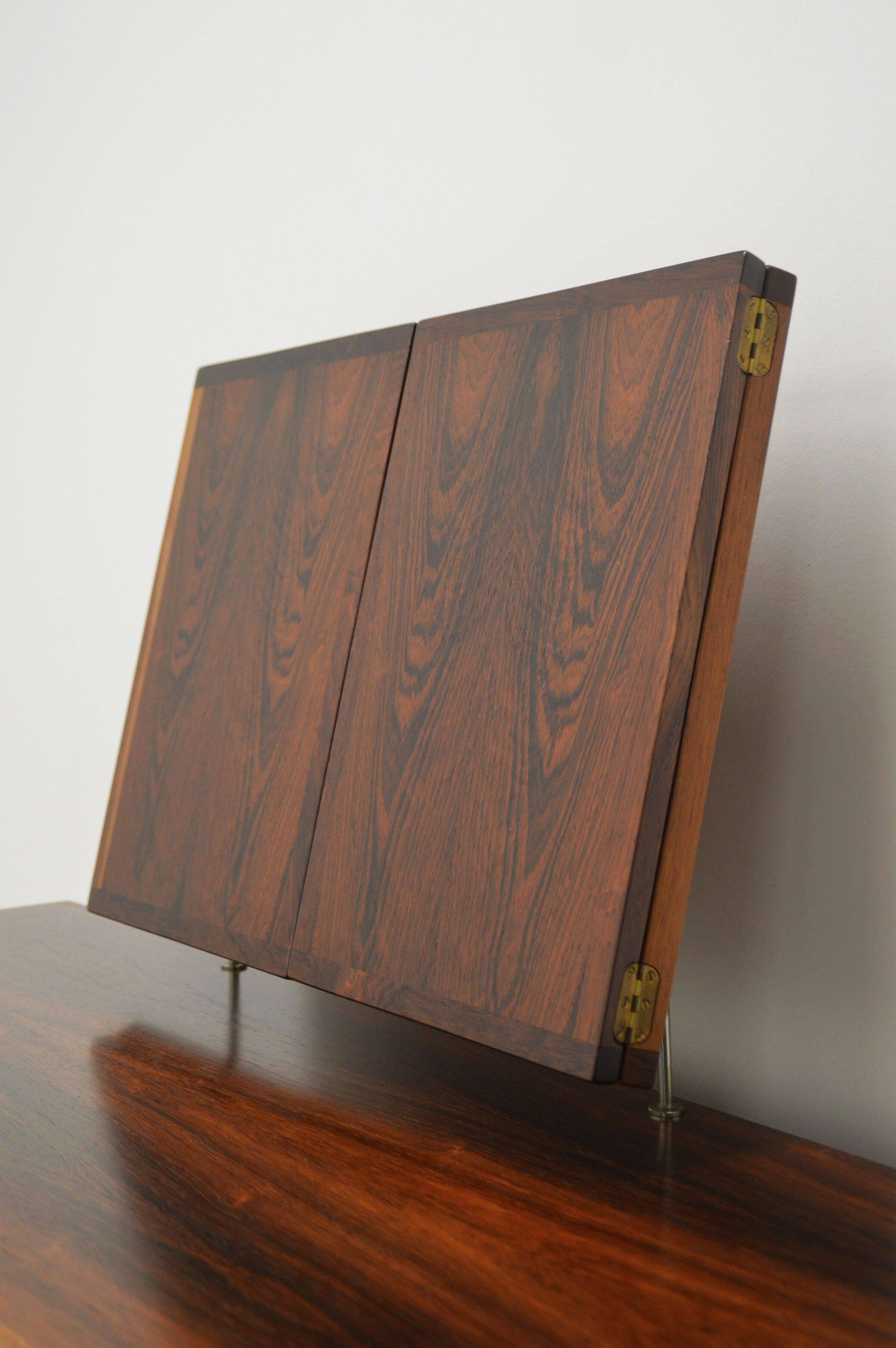 Danish dressing table in rosewood by Kai Kristiansen for Aksel Kjersgaard