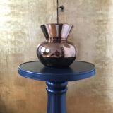 Large black oak side table