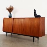 Teak sideboard, Danish design, 1970s, manufacture: PMJ Viby J
