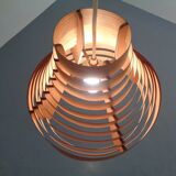 Wooden Lamella Ceiling Lamp by Hans-Agne Jakobsson for Hans-Agne Jakobsson AB Markaryd, 1960s