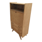Secrétaire commode ancien vintage pieds compas