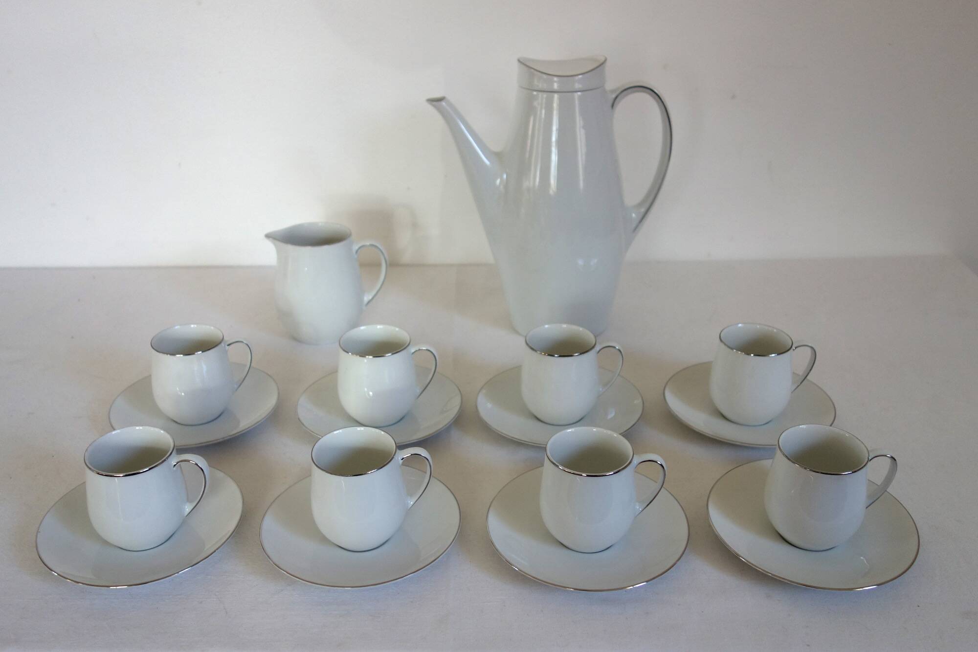 Coffee service for 8 people, Thomas brand, Germany 1970s