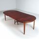 Henning Kjaernulf dining table in rosewood Soro Stole Denmark 1960